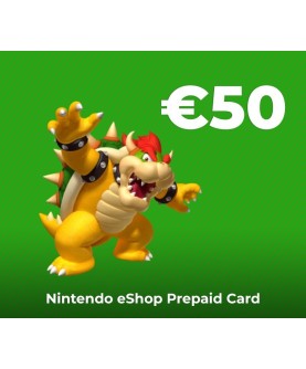 eShop Prepaid Card EUR 50 Nintendo eShop Key GERMANY